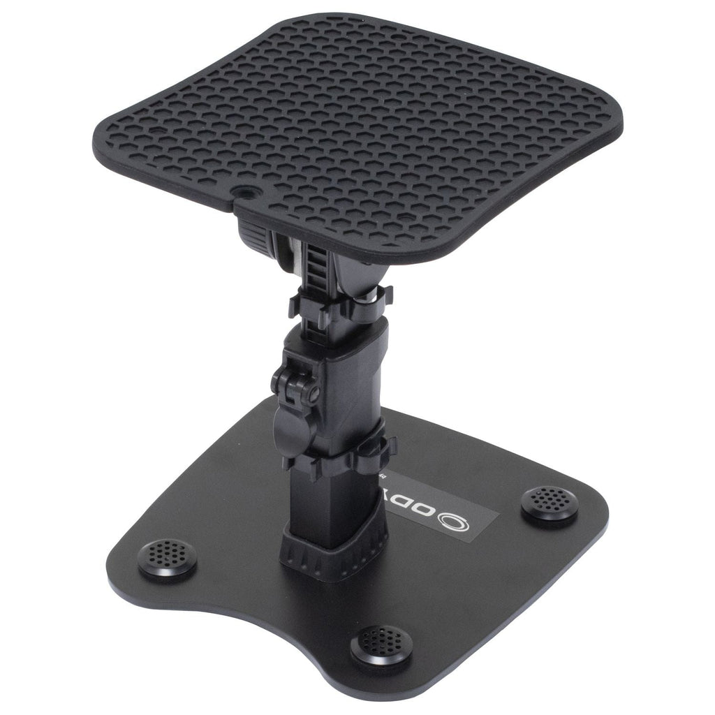 Odyssey ASPKSTANDSMDT - Odyssey Tilt-able Speaker Monitor Stands with Flat Surface Base (Pair)