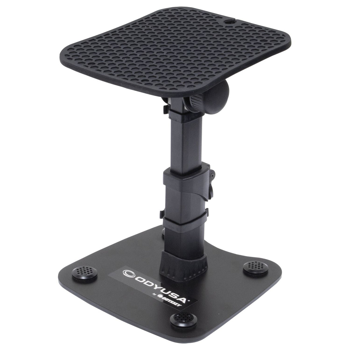 Odyssey ASPKSTANDSMDT - Odyssey Tilt-able Speaker Monitor Stands with Flat Surface Base (Pair)