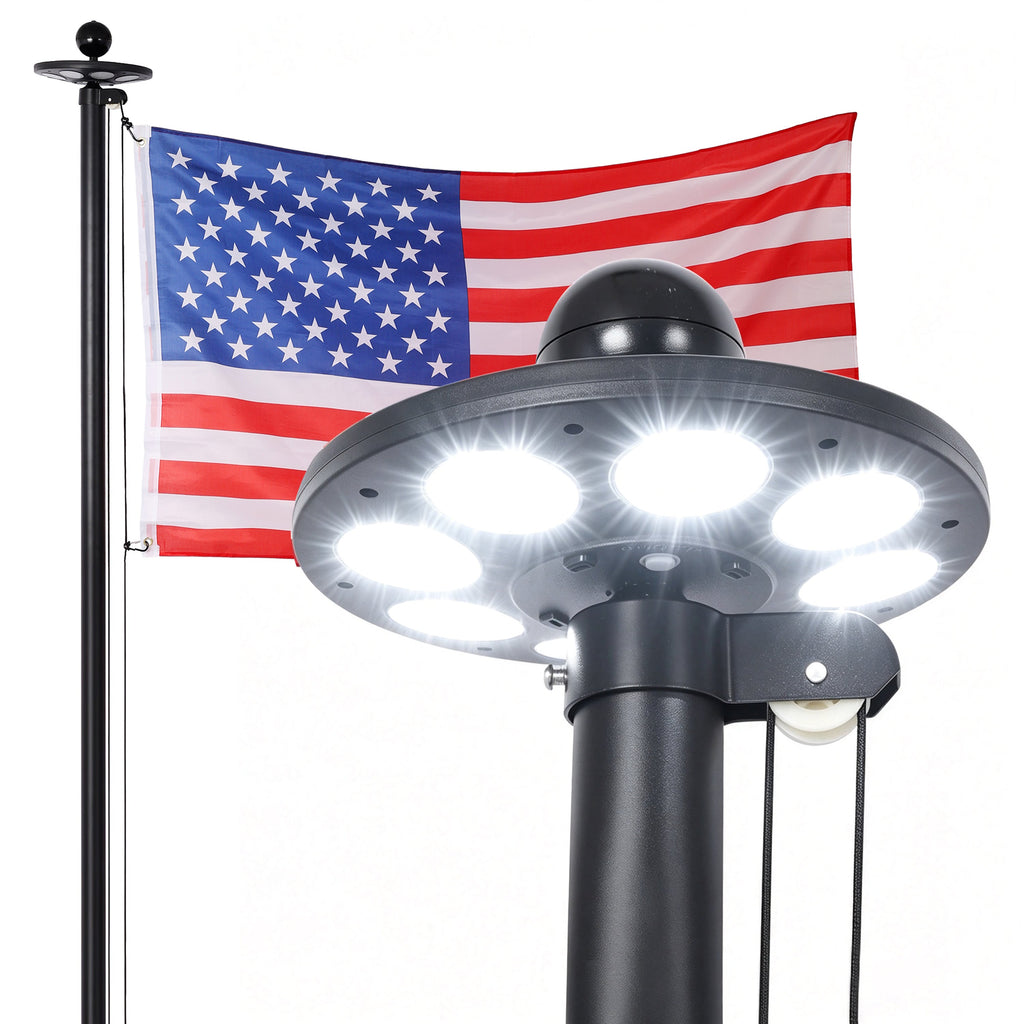20FT Heavy Duty Flag Pole Kit