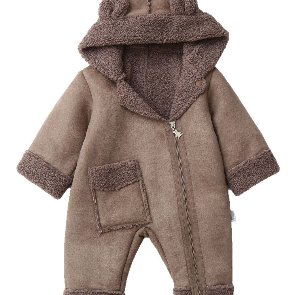 Winter Infant Fleece-lined Jumpsuit Baby