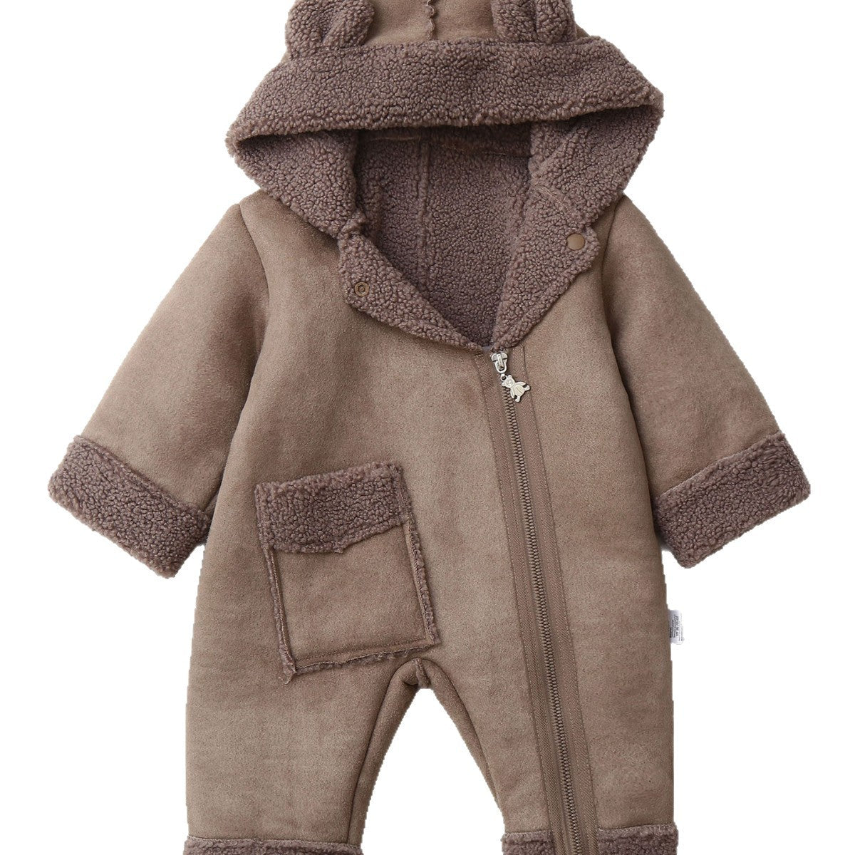Winter Infant Fleece-lined Jumpsuit Baby