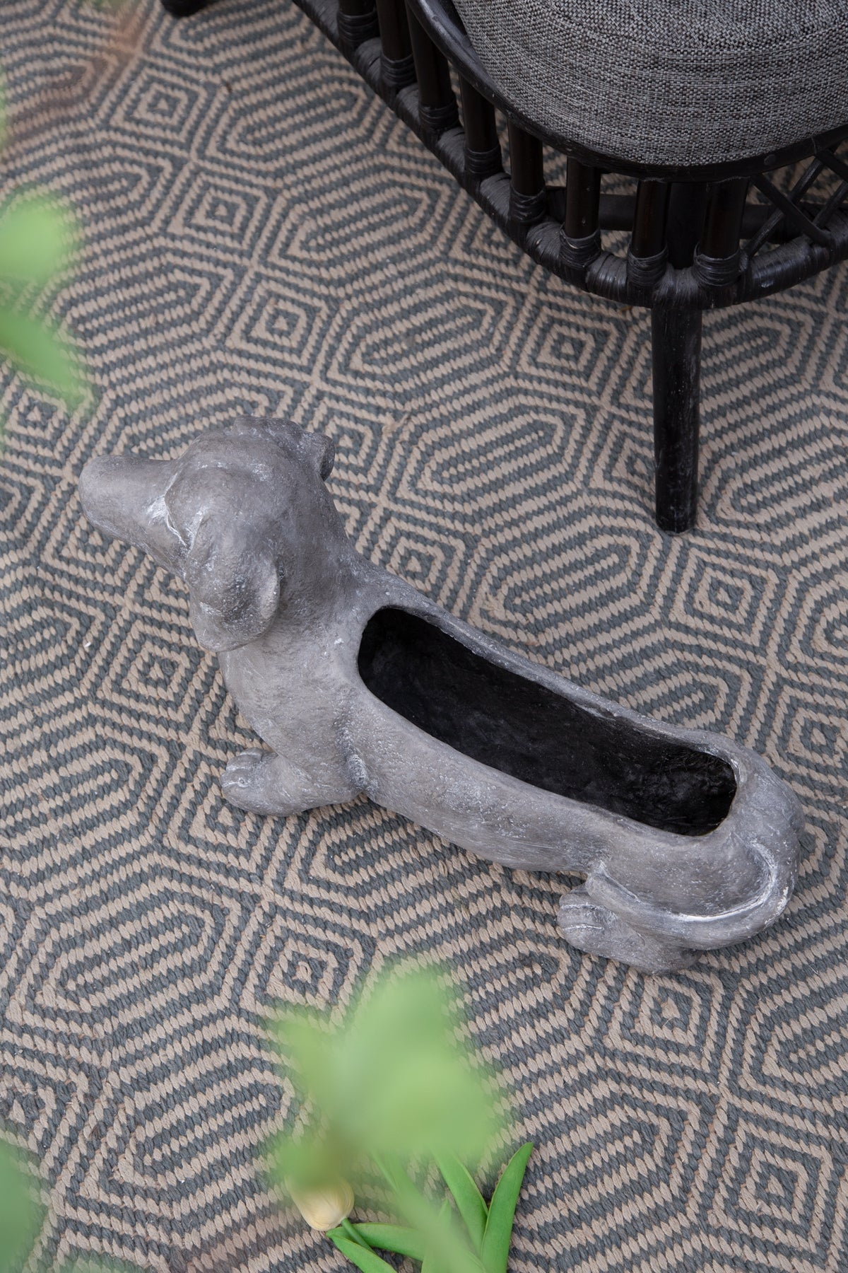 Manon Dog Planter Garden Decor