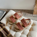 Girls Ethnic-Style Casual Retro Sandals With Soft Soles