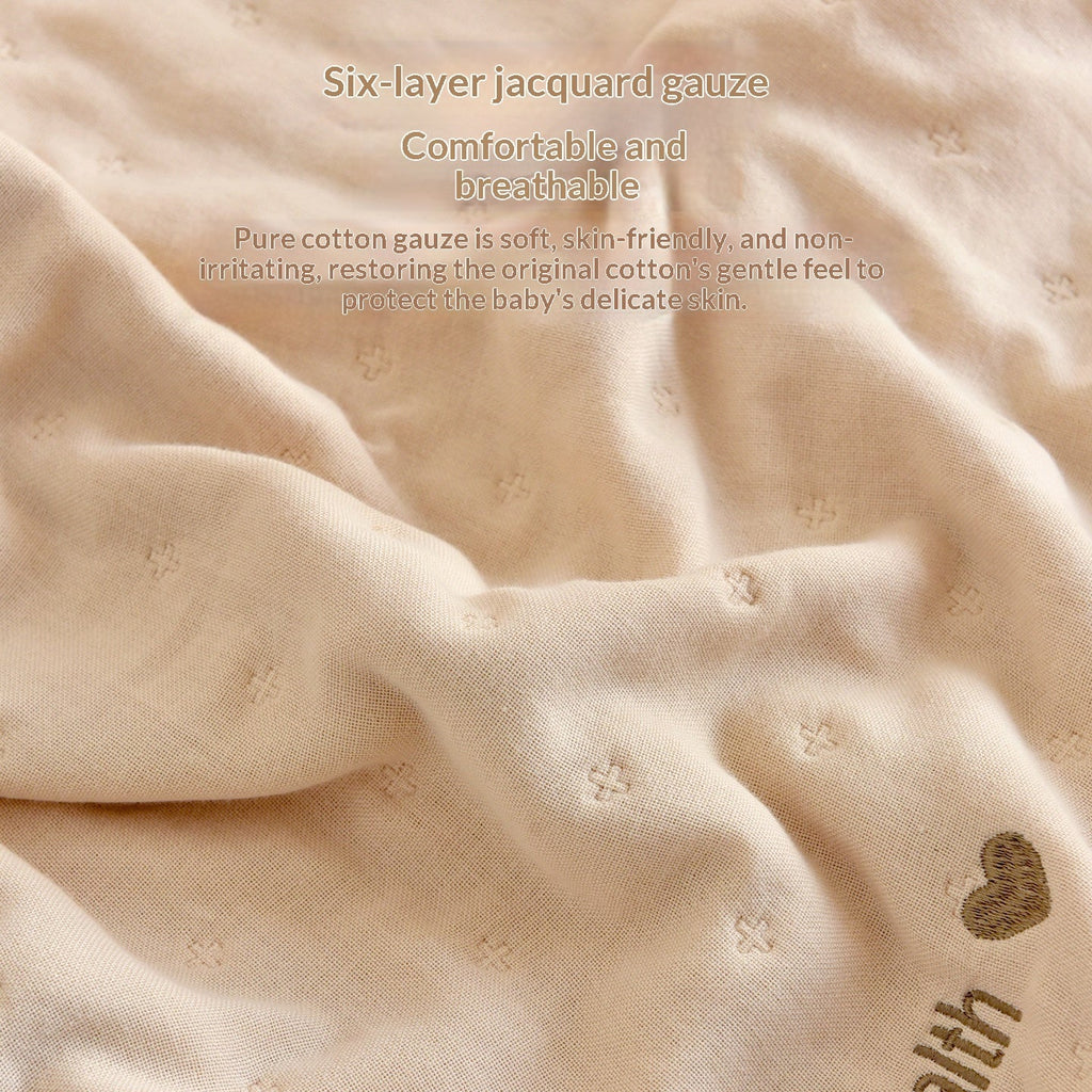 Six-layer Gauze Bath Towelbreathable And Highly Absorbent