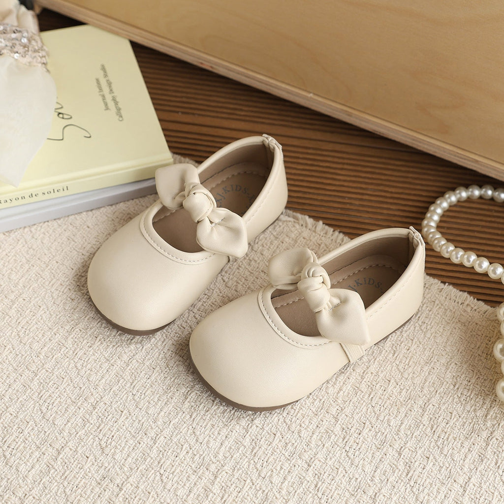 Cute Bow-knot Princess Shoes Soft-soled Performance Shoes
