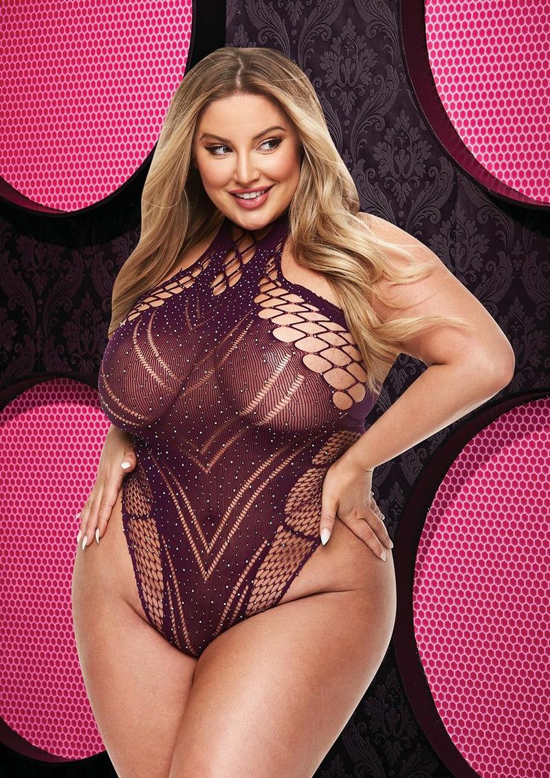 Bling Bling Fishnet Bodysuit