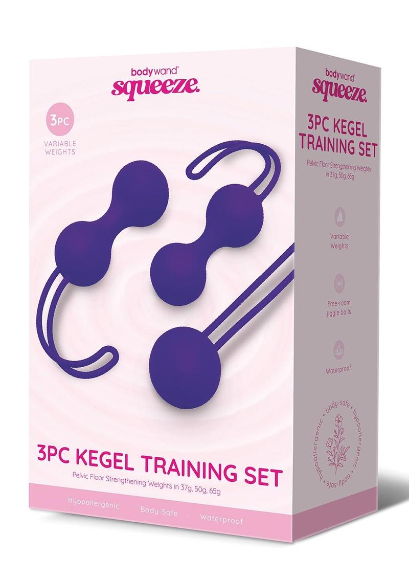 Bodywand Squeeze 3pc Kegel Training Set 37-65g