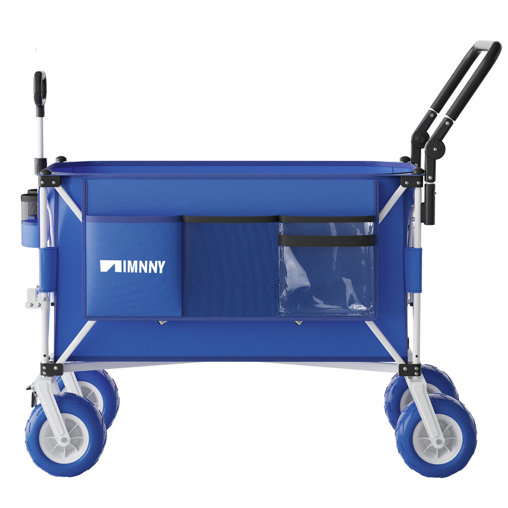 Multi-Functional Push-Pull Folding Wagon Cart