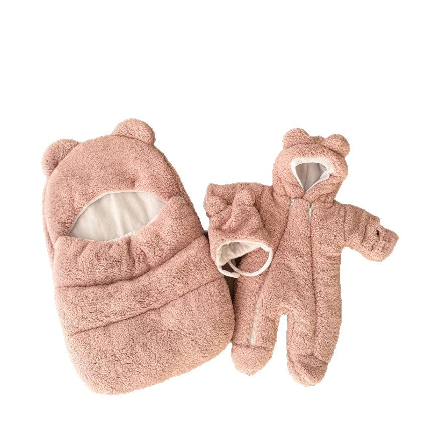 Infant And Toddler Onesie With Footed Design