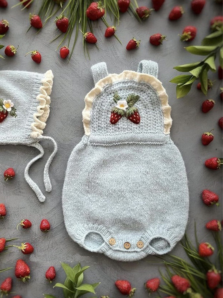 Hand-knitted Wool Yarn Romper Kit For Children