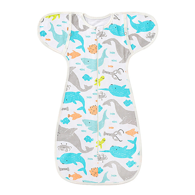 Newborn Swaddle Sleeping Bag In The Surrender Position