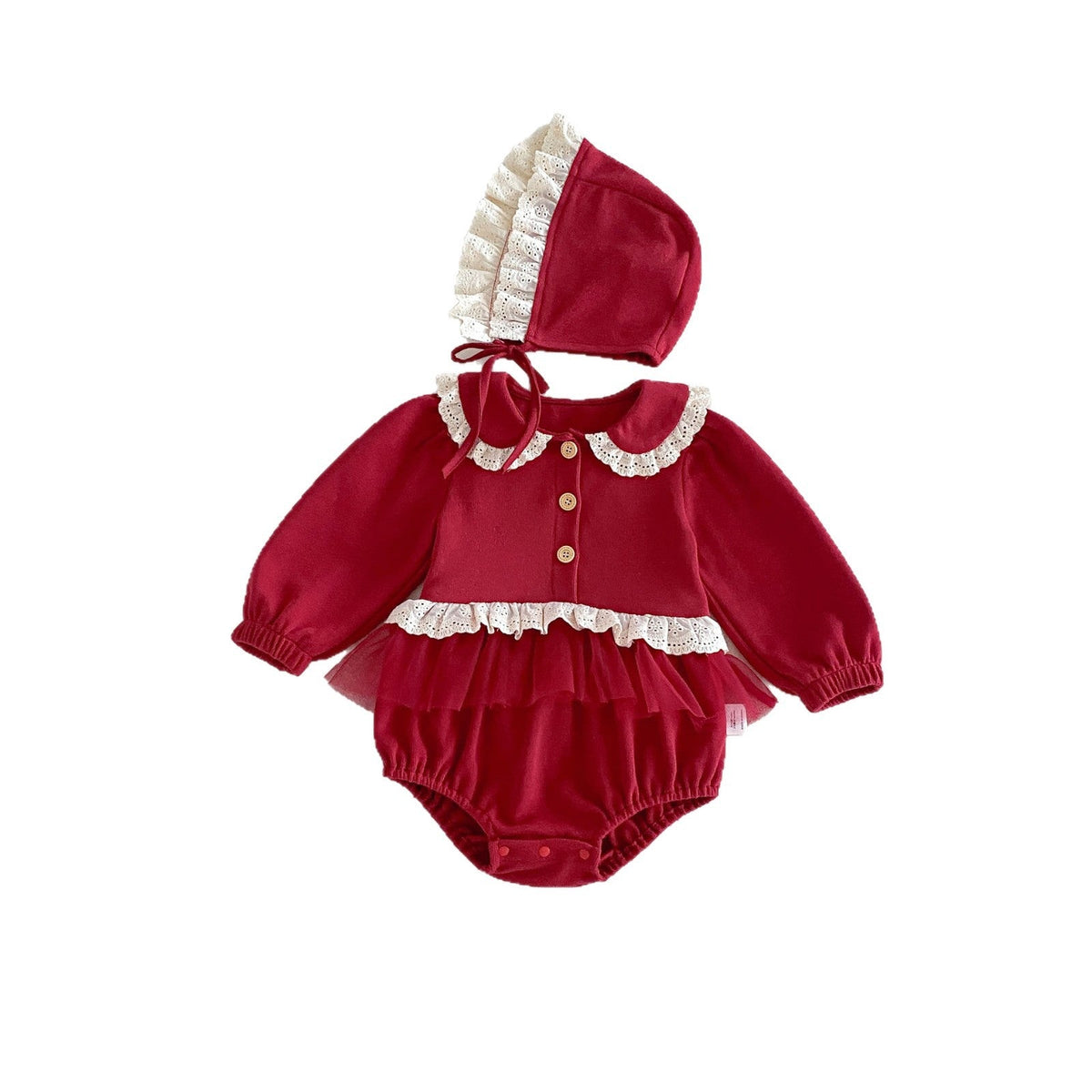 Spring And Autumn Long-Sleeved Baby Onesie
