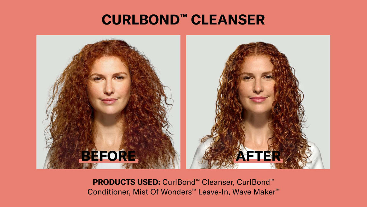 DevaCurl CurlBond Re-Coiling Cleanser for Curly Hair, 12 oz