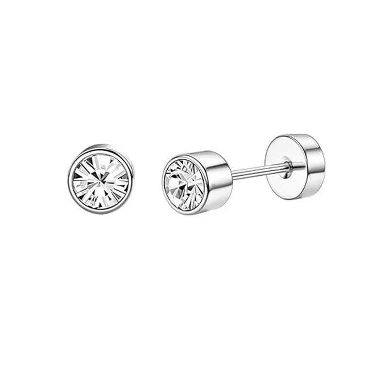 Stainless Steel Basic Piercing Jewelry Set
