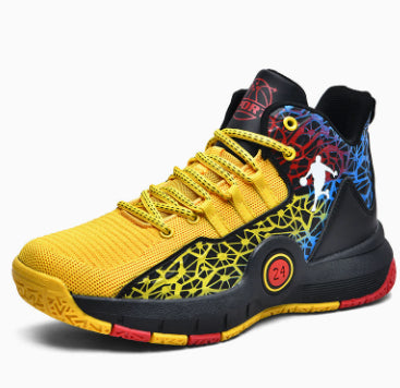 Boys Mesh Breathable Durable Casual Basketball Sneakers