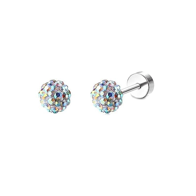 Stainless Steel Five-pointed Star Ear Bone Stud High-end Screw-back Earring
