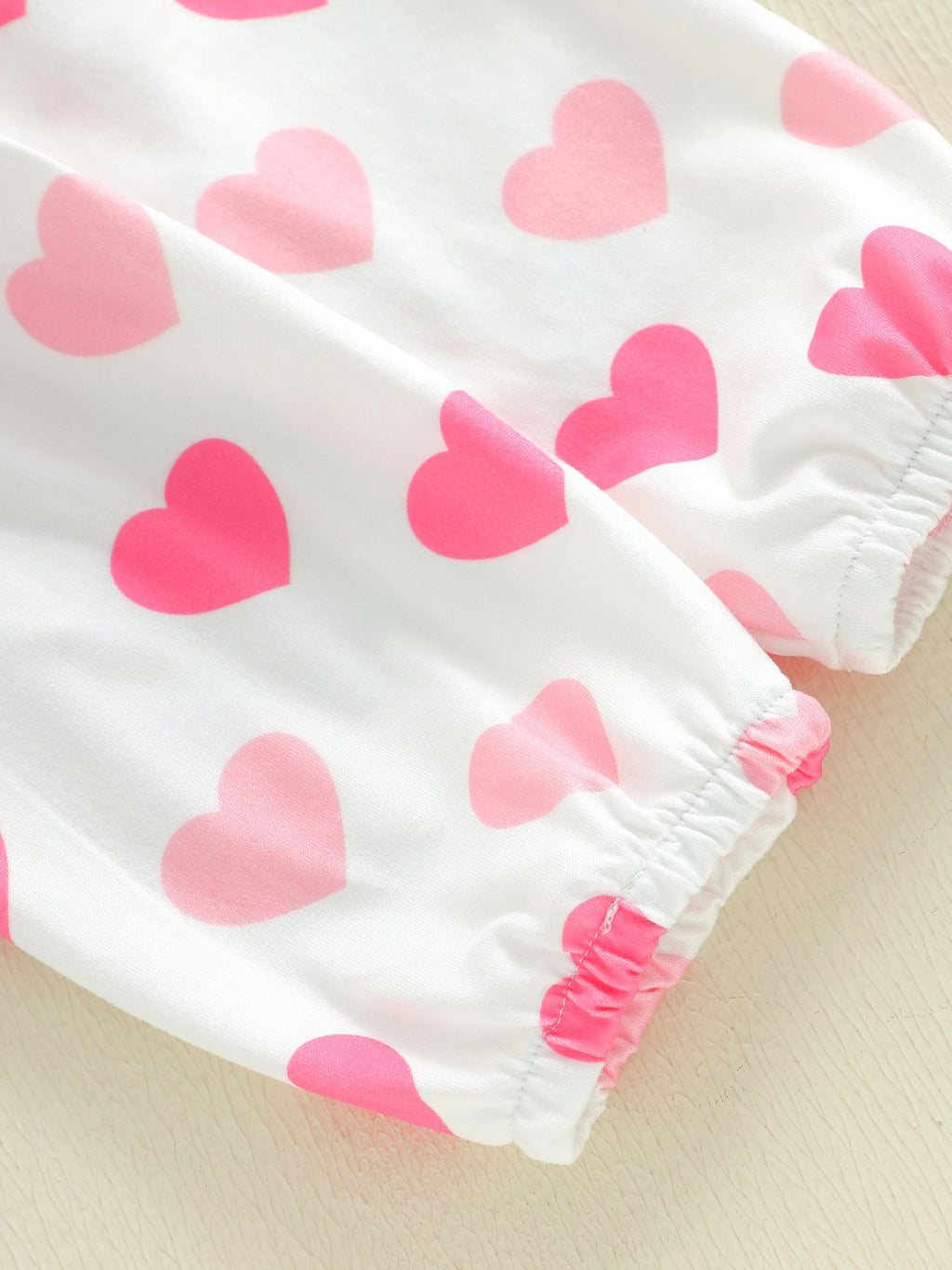 Long-sleeved Onesie With Long Pants Hat Hairband, Four-piece Set