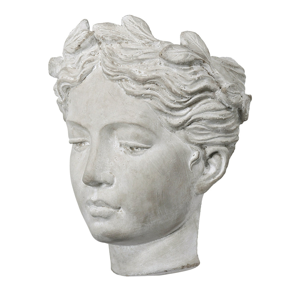 Visage Cement Wall Planter Vase - Small