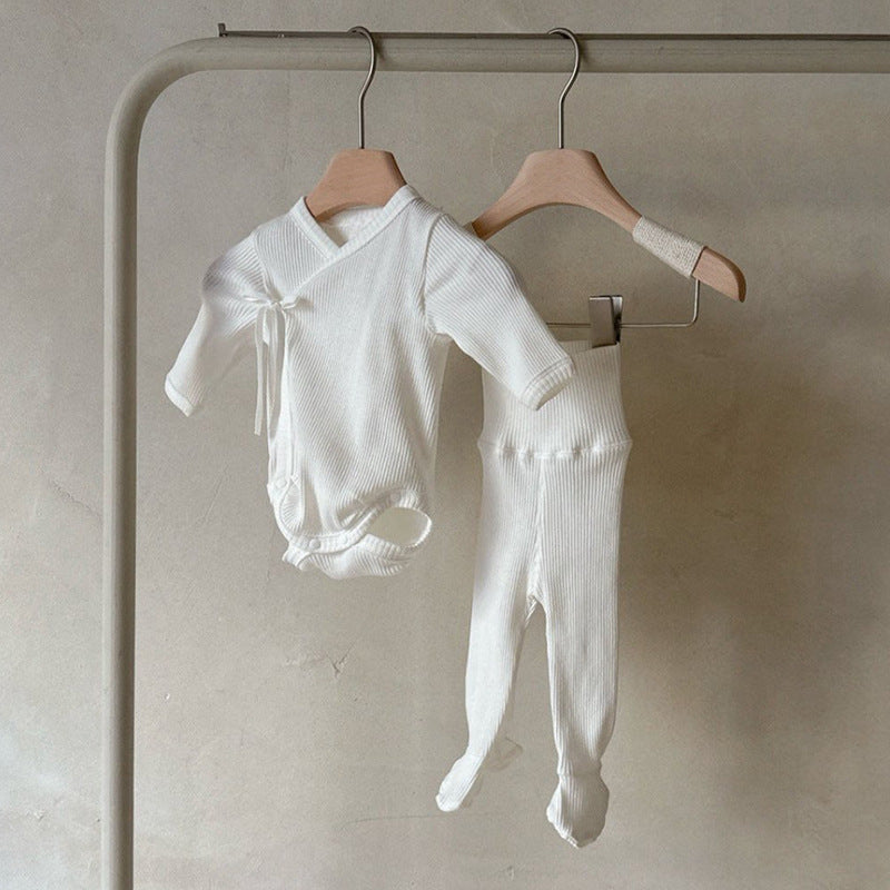 Newborn Clothes Romper Rabbit Ear Hat Set