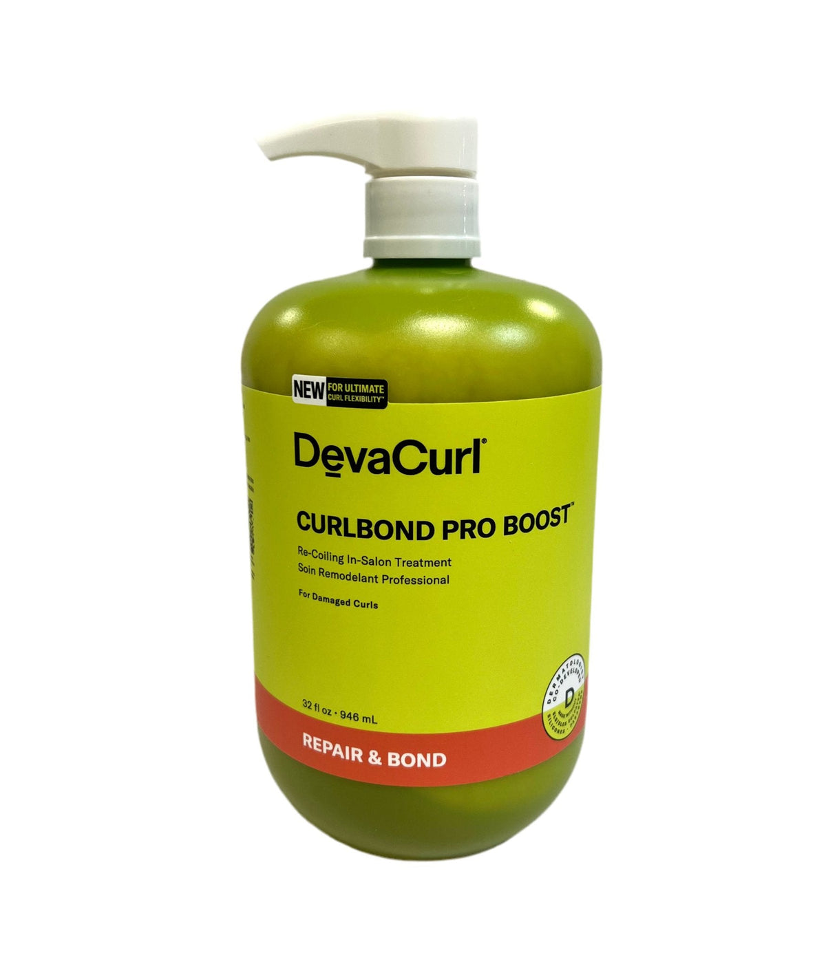 DevaCurl CurlBond Pro Boost Re-Coiling In-Salon Treatment, 32 oz