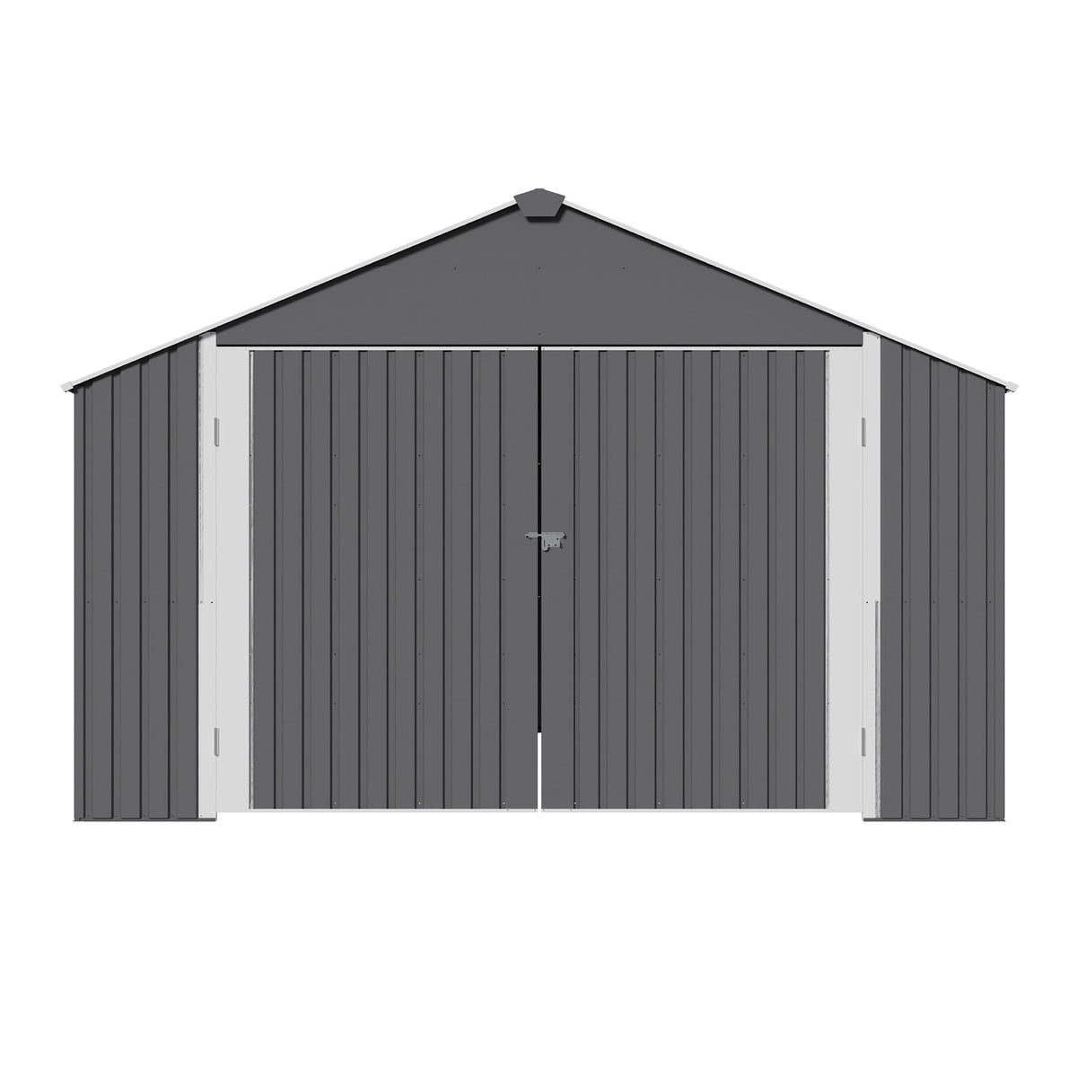 12x20 FT Heavy Duty Metal Garage Shed
