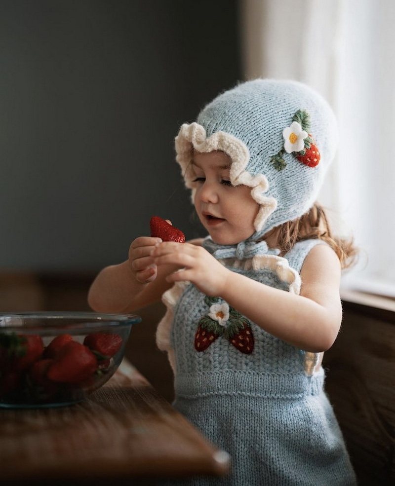 Hand-knitted Wool Yarn Romper Kit For Children