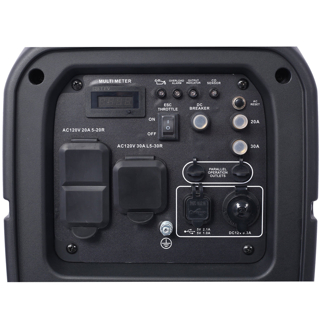 3500 Watt Portable Inverter Generator with Aluminium Housing - Default Title