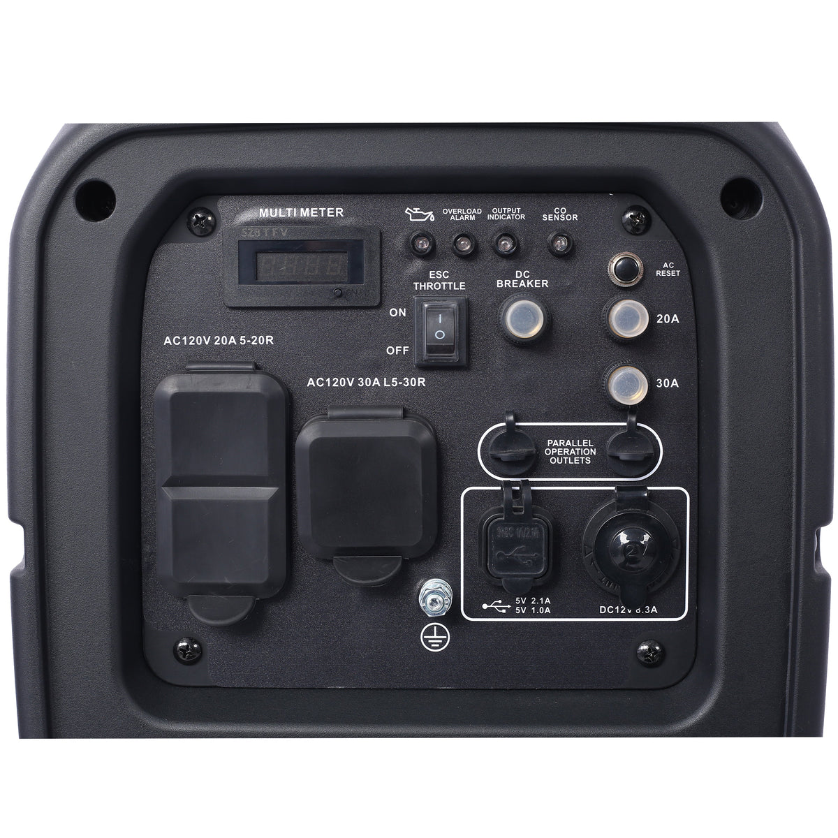 3500 Watt Portable Inverter Generator with Aluminium Housing - Default Title