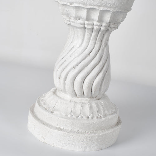 16.54" Garden Bird Bath Statue, Resin