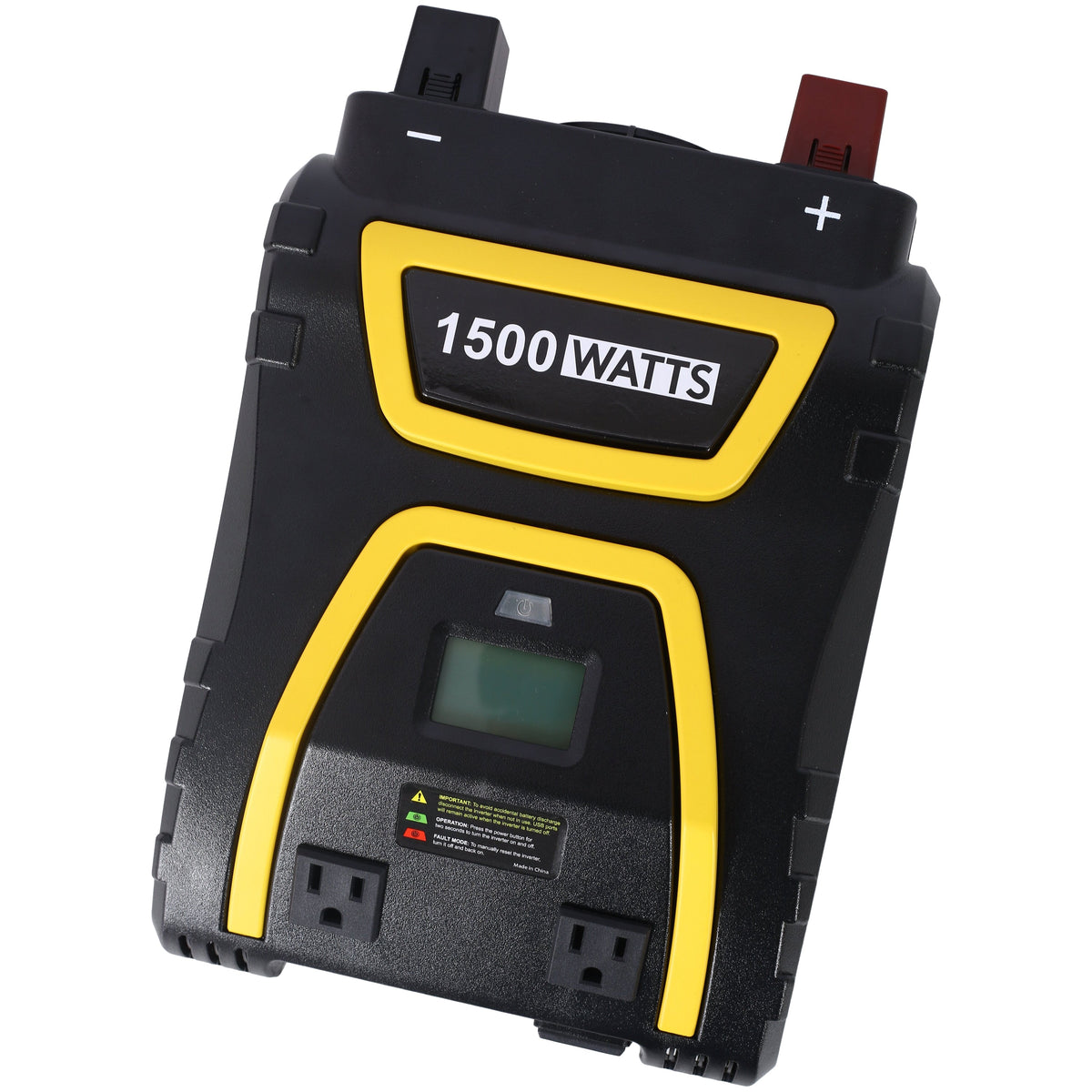 1500 Watt Power Inverter with LCD Display - Portable AC Power Solution