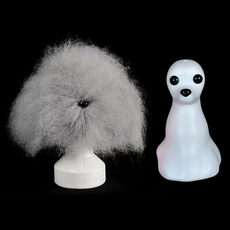 Professional Dog Grooming Training Head | Beginner Pet Styling & Fur Practice Model