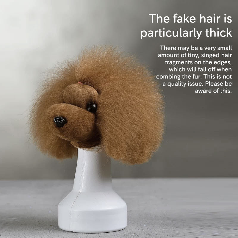 Professional Dog Grooming Training Head | Beginner Pet Styling & Fur Practice Model
