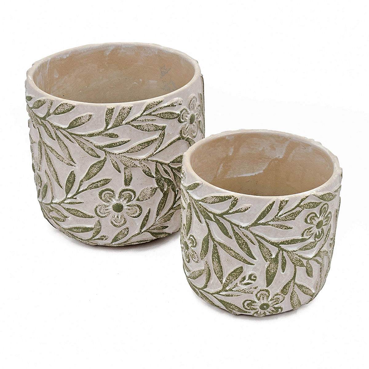 Set of 2 Garden Pots & Planters