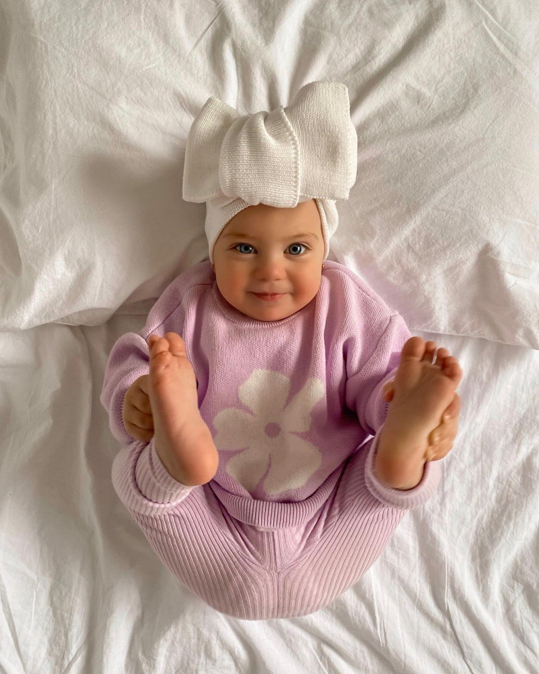 Newborn Cotton Yarn Knitted Headband