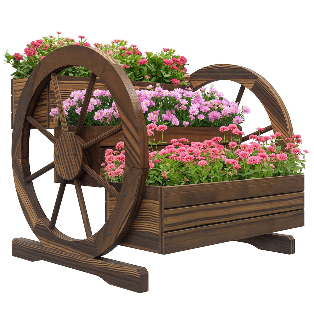 Outsunny 3-Tier Raised Garden Bed Planter