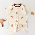 Fashionable Newborn Long-sleeve Bodysuit Loungewear