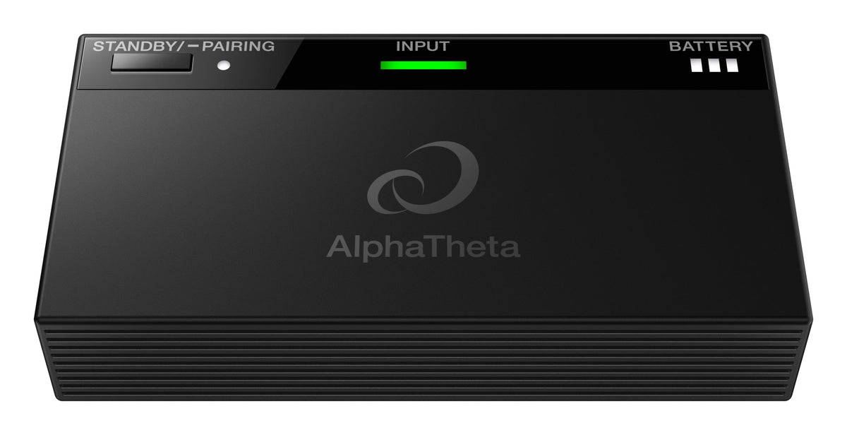 AlphaTheta HDJ-F10-TX - Professional Wireless DJ Headphones With HP-TX01 Transmitter