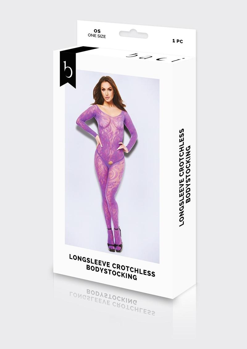 Longsleeve Crotchless Bodystocking