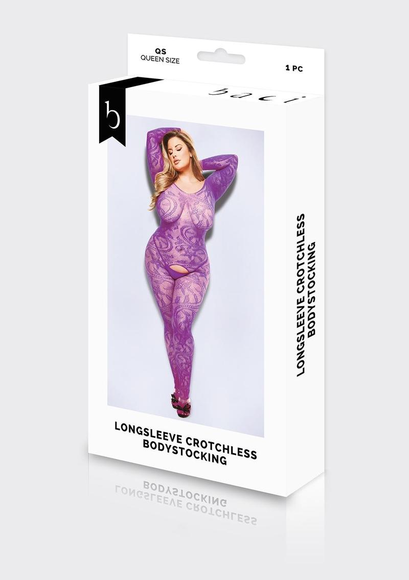 Longsleeve Crotchless Bodystocking
