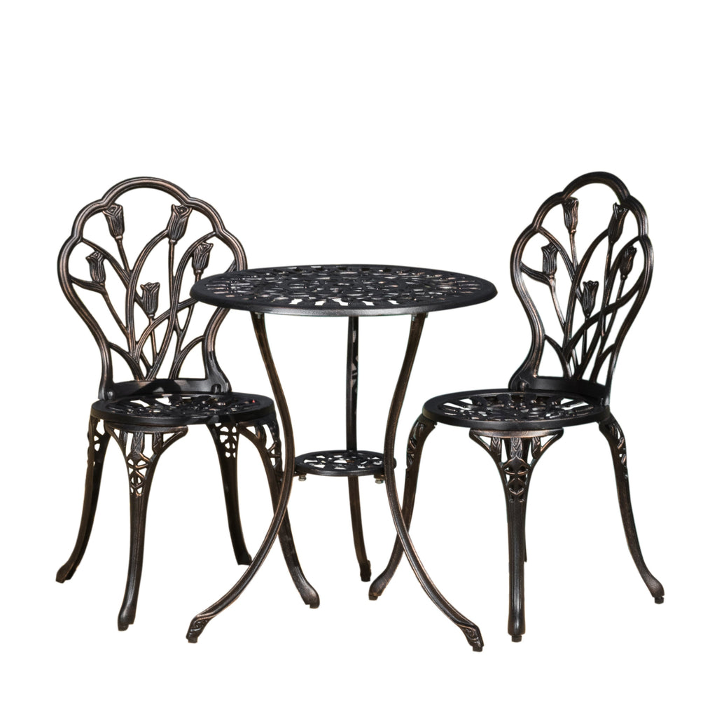 Nassau Cast 3PC Bistro Set