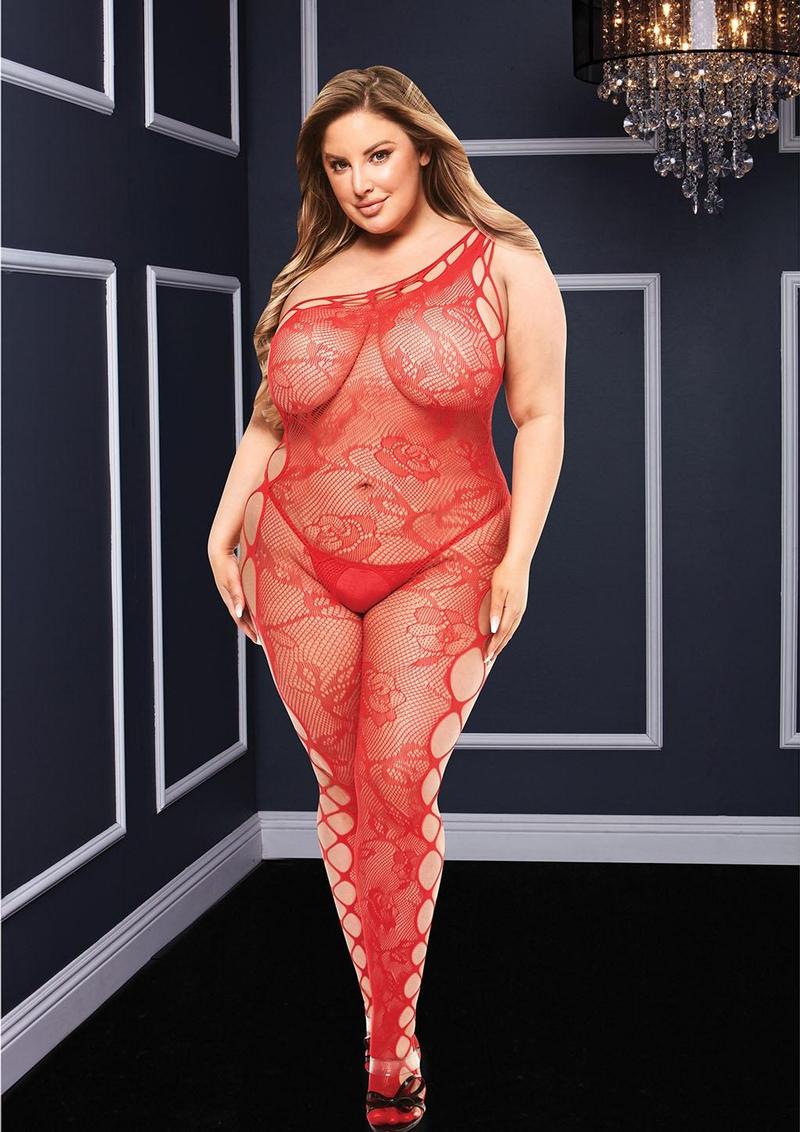 Off The Shoulder Bodystocking