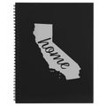 California Home Spiral Notebook (large) | Black