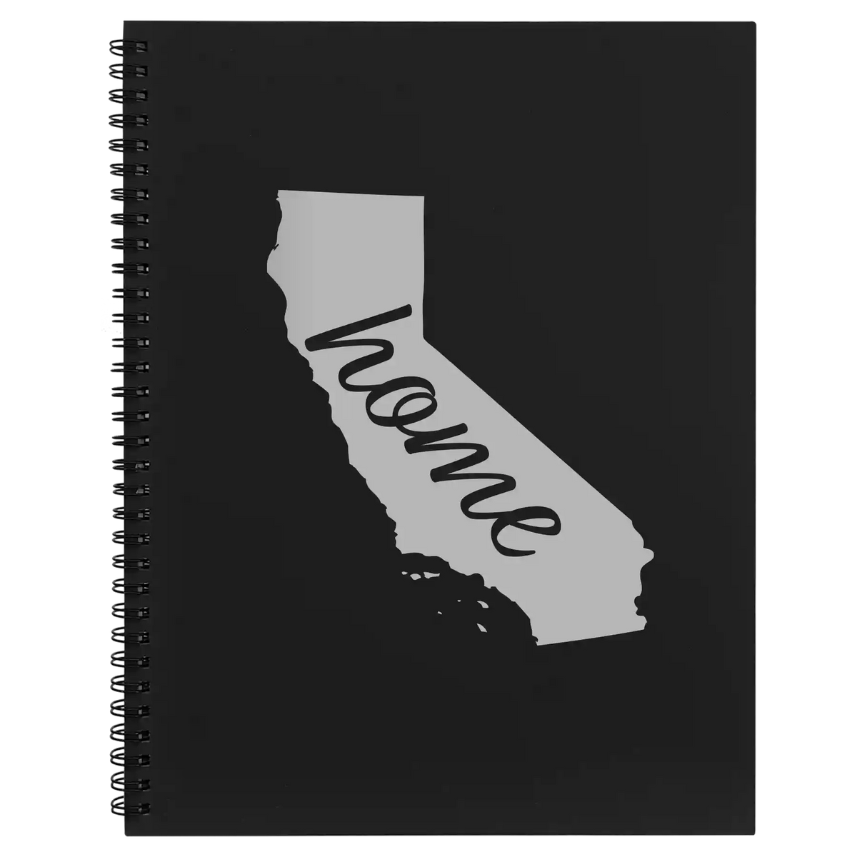 California Home Spiral Notebook (large) | Black