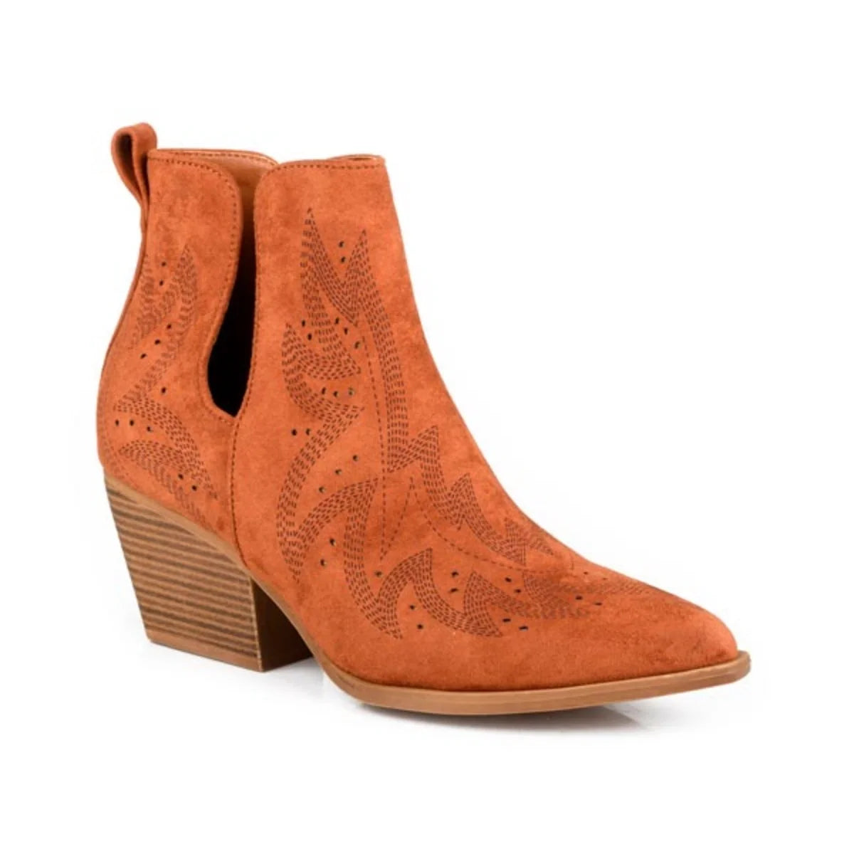 Roper Olivia (Rust) - Women's Ankle Boot