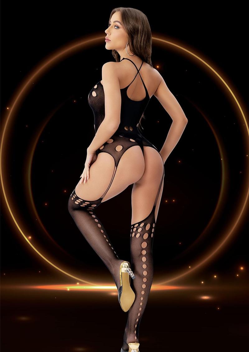 Suspender Hose Bodystocking