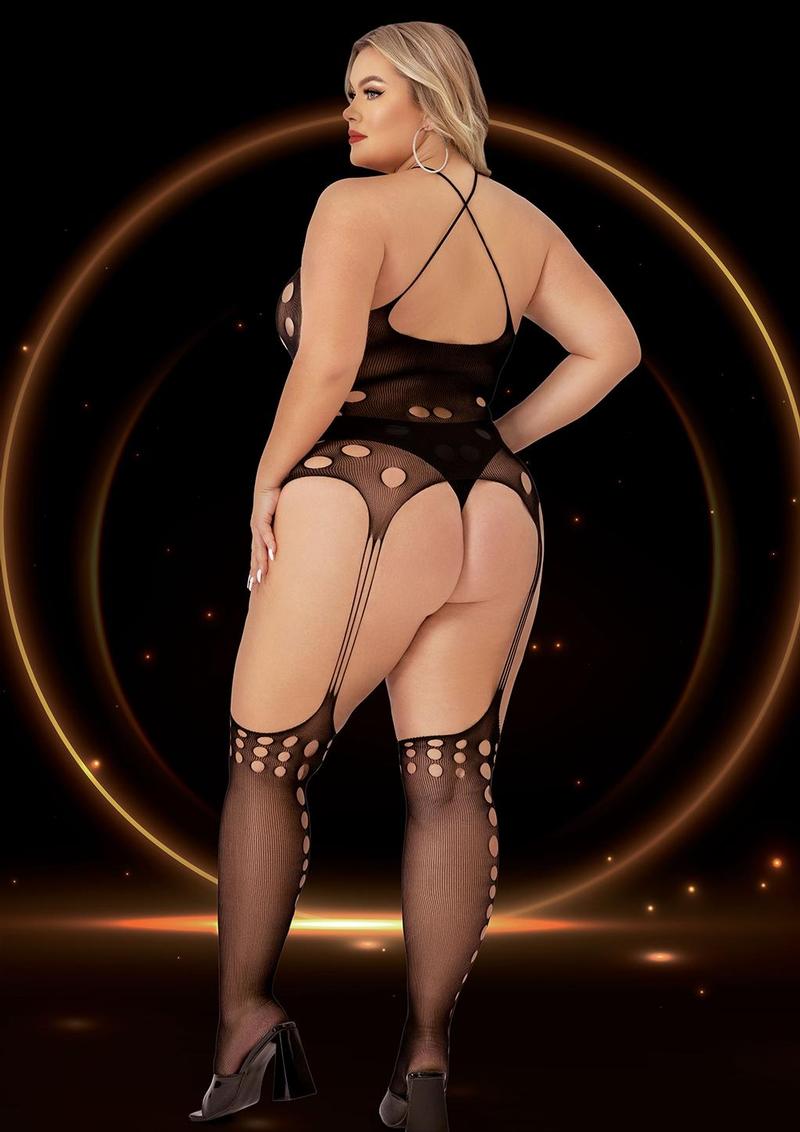 Suspender Hose Bodystocking