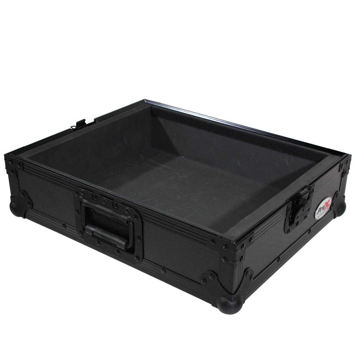 ProX T-TTBL - Flight Case for Turntable - Universal W-Foam Kit | Black on Black