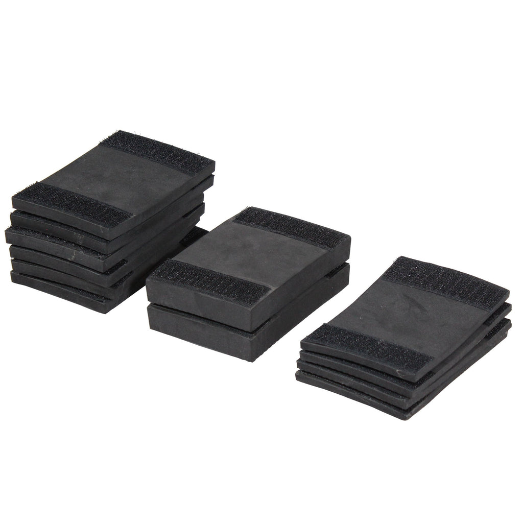 ProX T-TTBL - Flight Case for Turntable - Universal W-Foam Kit | Black on Black