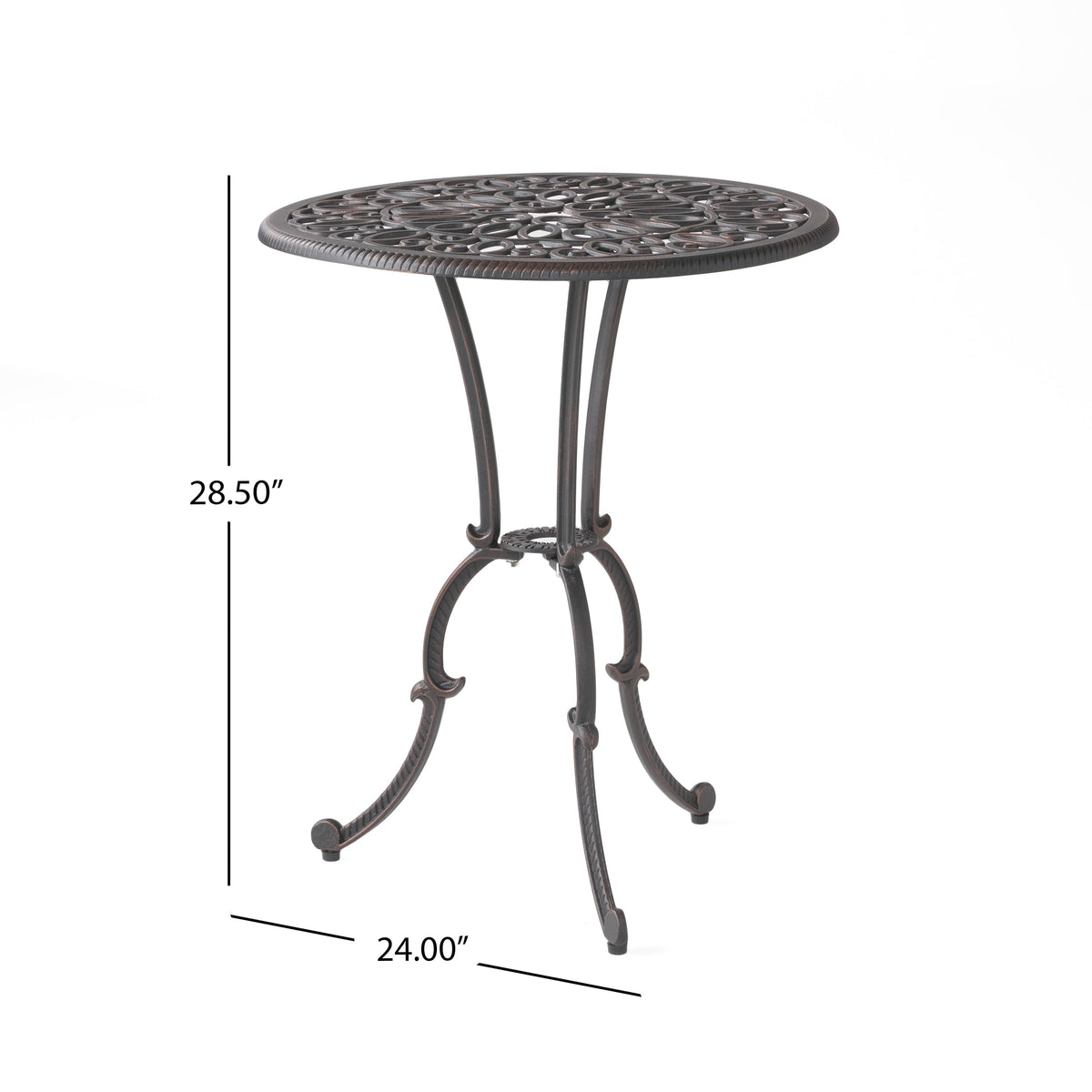Charleston 3PC Cast Bistro Set